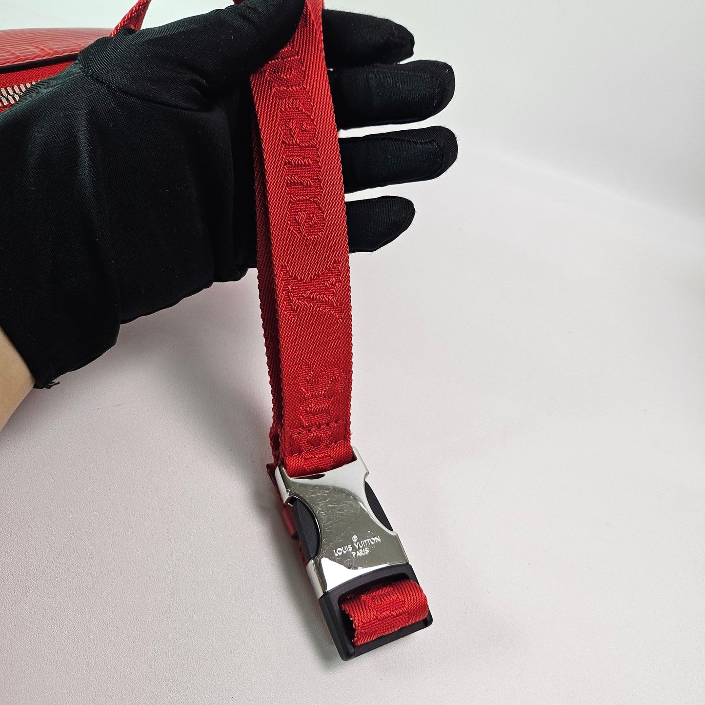 Louis Vuitton x Supreme Red Epi Leather Bum Bag