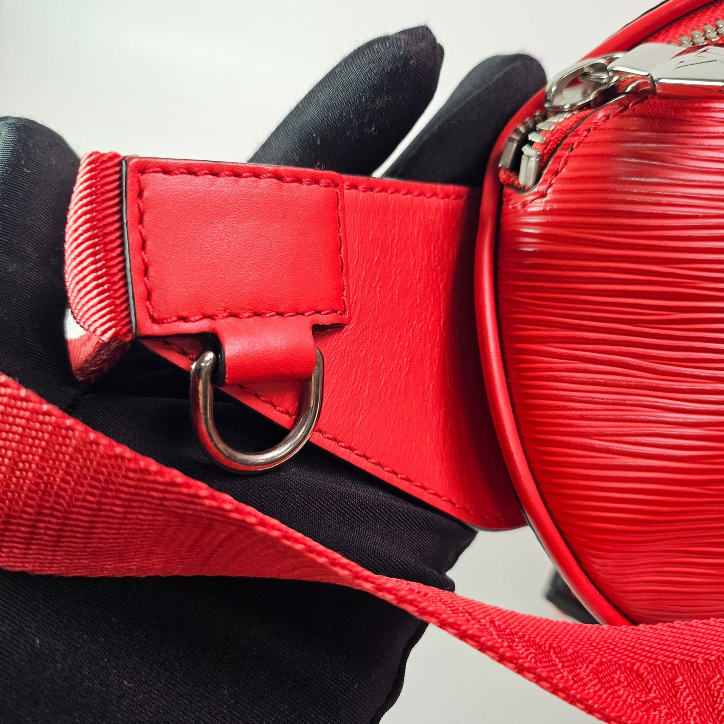 Louis Vuitton x Supreme Red Epi Leather Bum Bag