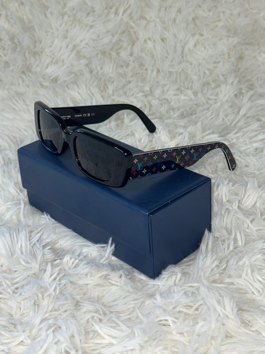 Louis Vuitton x Takashi Murakami Multigram Cat Eye sunglasses in Black Acetate