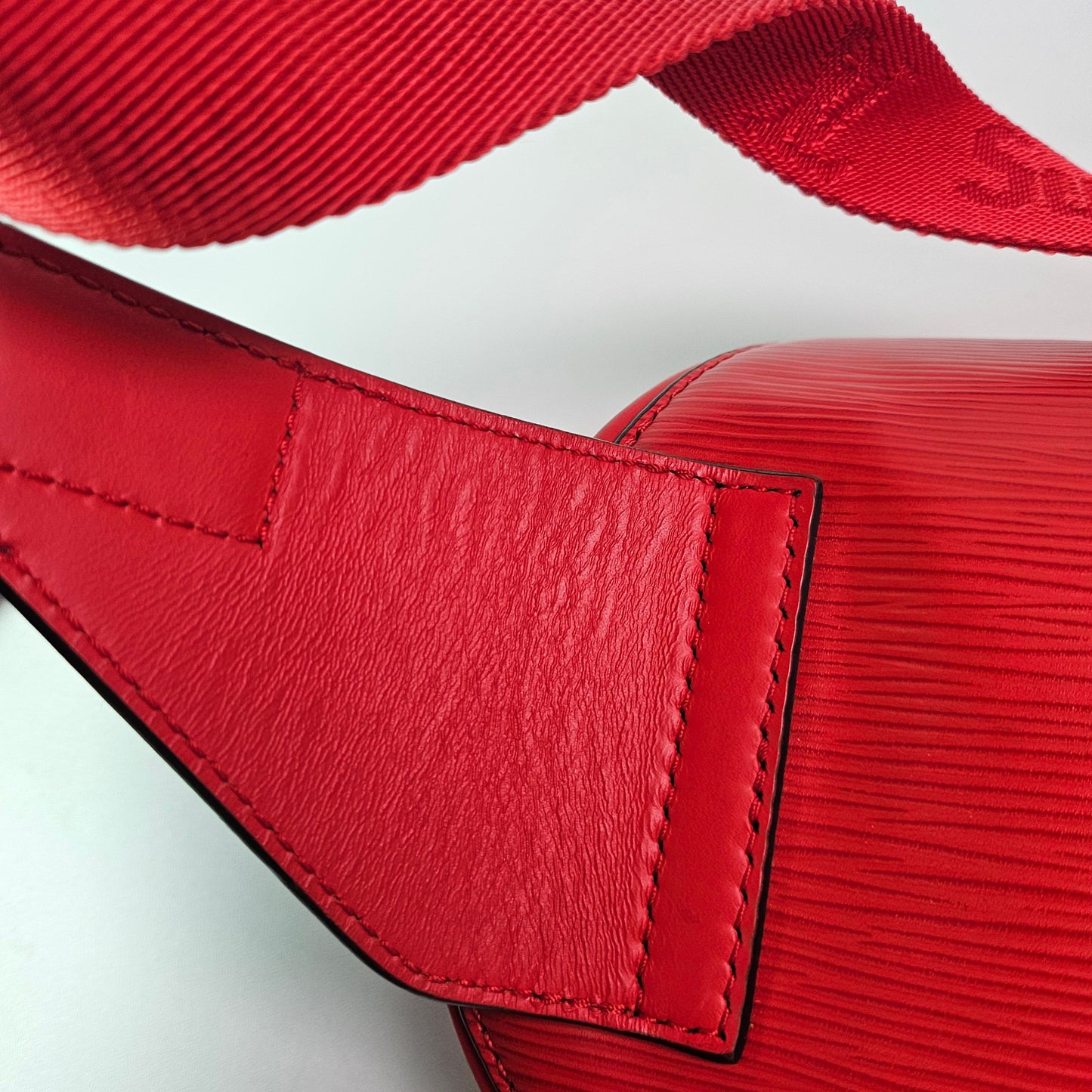 Louis Vuitton x Supreme Red Epi Leather Bum Bag